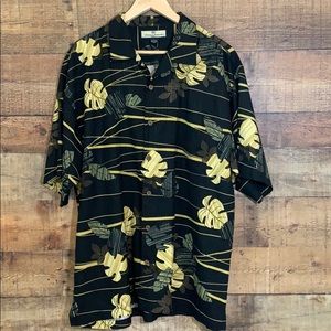 Tommy Bahama S/S silk shirt size L